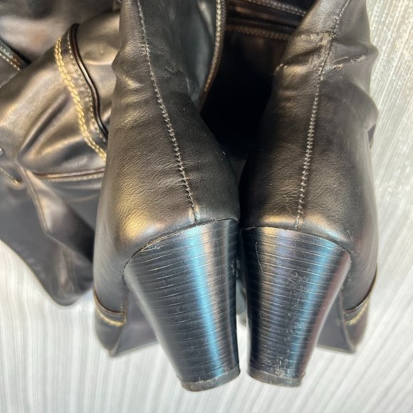 Penningtons WIDE CALF Knee High, Heeled Boots, Size 9 - Picture 10 of 14